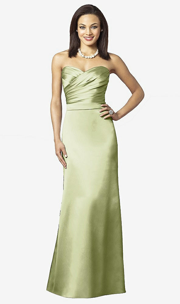 Front View - Mint After Six Bridesmaids Style 6628