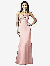 Front View Thumbnail - Rose - PANTONE Rose Quartz After Six Bridesmaids Style 6628