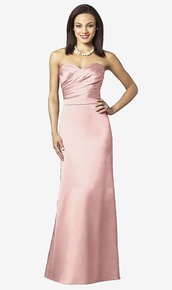 Front View - Rose - PANTONE Rose Quartz After Six Bridesmaids Style 6628