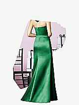 Rear View Thumbnail - Shamrock After Six Bridesmaids Style 6628