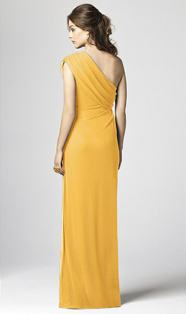 Back View - NYC Yellow Dessy Collection Style 2858