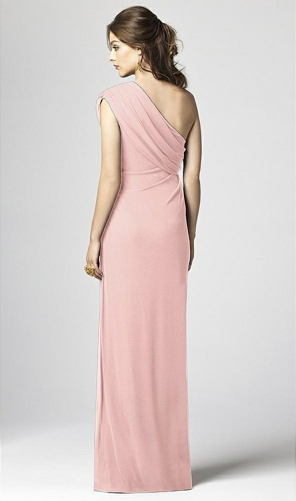 Back View - Rose - PANTONE Rose Quartz Dessy Collection Style 2858