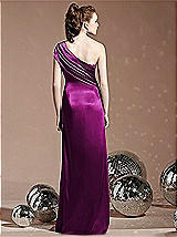 Rear View Thumbnail - Persian Plum Social Bridesmaids Style 8118