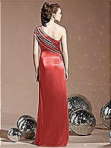 Rear View Thumbnail - Perfect Coral Social Bridesmaids Style 8118