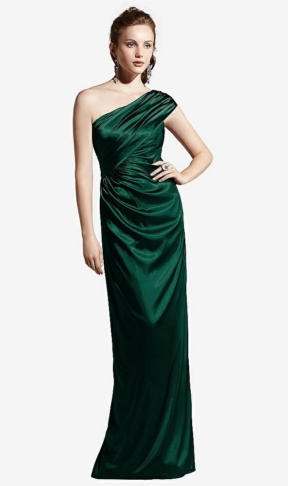 Front View - Hunter Green Social Bridesmaids Style 8118