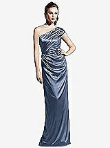 Front View Thumbnail - Larkspur Blue Social Bridesmaids Style 8118