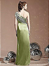 Rear View Thumbnail - Mint Social Bridesmaids Style 8118