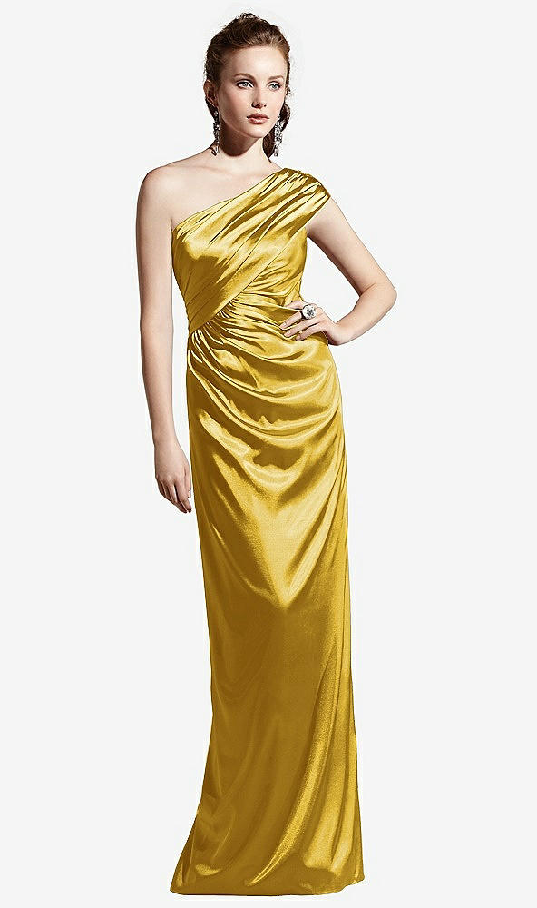 Front View - Marigold Social Bridesmaids Style 8118