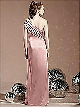 Rear View Thumbnail - Rose - PANTONE Rose Quartz Social Bridesmaids Style 8118