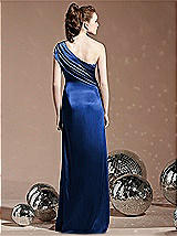 Rear View Thumbnail - Sapphire Social Bridesmaids Style 8118