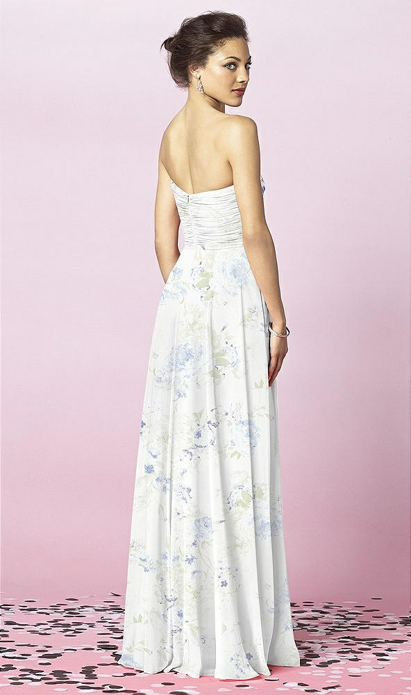 Back View - Bleu Garden After Six Bridesmaids Style 6639