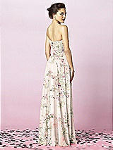 Rear View Thumbnail - Blush Garden After Six Bridesmaids Style 6639