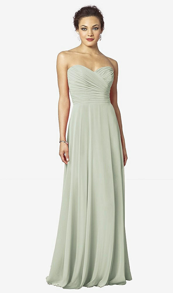 Front View - Celadon After Six Bridesmaids Style 6639