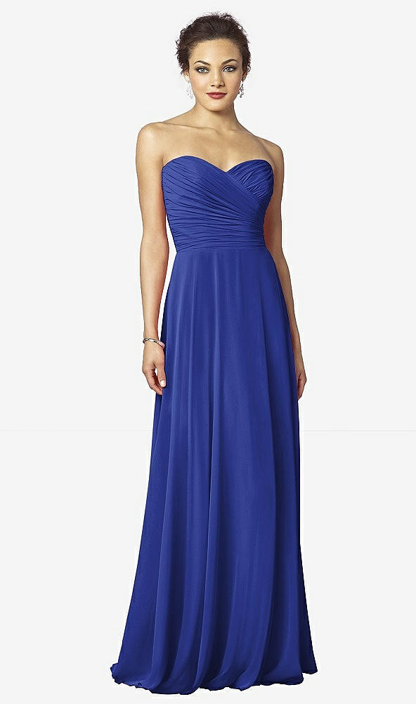 Front View - Cobalt Blue After Six Bridesmaids Style 6639