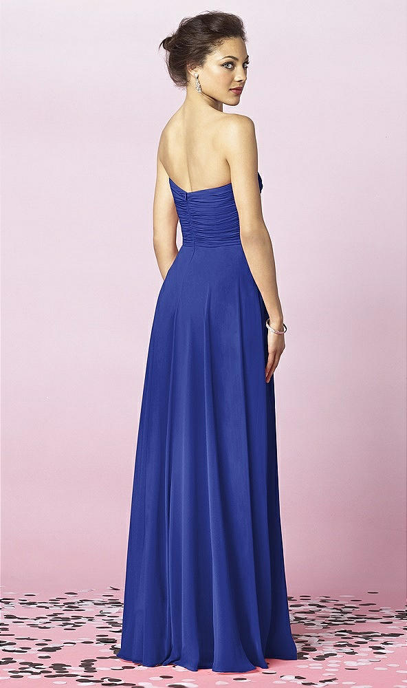 Back View - Cobalt Blue After Six Bridesmaids Style 6639