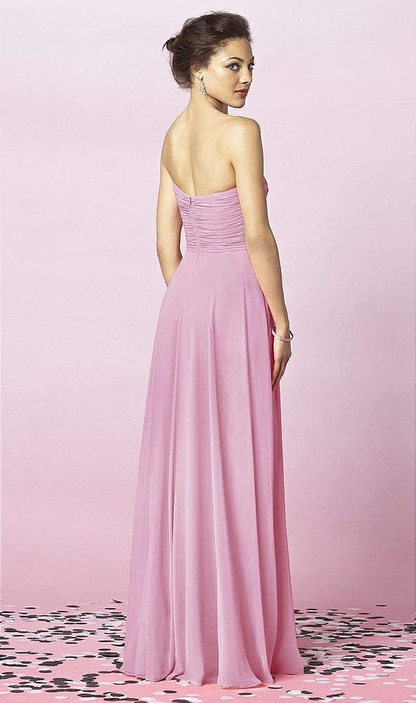 Back View - Powder Pink After Six Bridesmaids Style 6639