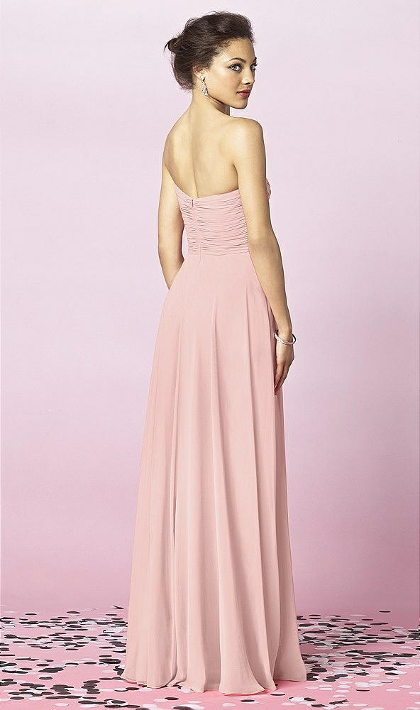 Back View - Rose - PANTONE Rose Quartz After Six Bridesmaids Style 6639