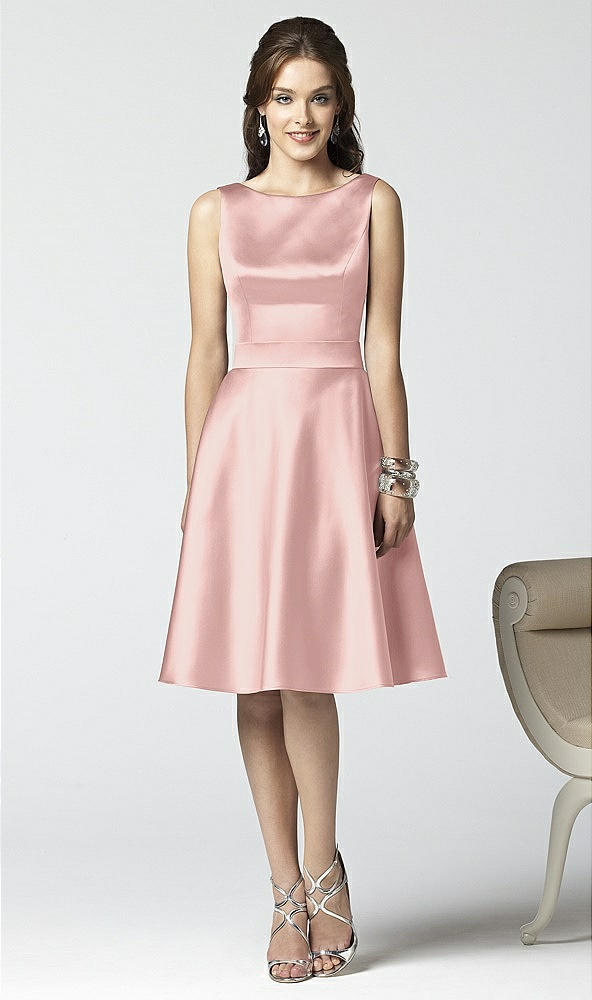 Back View - Rose - PANTONE Rose Quartz Dessy Collection Style 2852