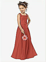 Front View Thumbnail - Amber Sunset Flower Girl Style FL4033