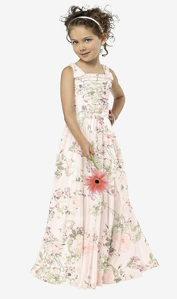 Front View - Blush Garden Flower Girl Style FL4033