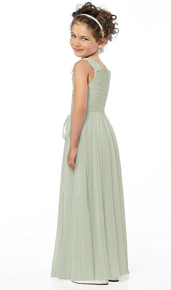 Back View - Celadon Flower Girl Style FL4033