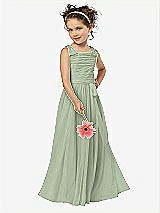 Front View Thumbnail - Sage Flower Girl Style FL4033