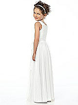 Rear View Thumbnail - White Flower Girl Style FL4033