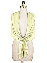 Alt View 2 Thumbnail - Butter Yellow Lux Chiffon Stole