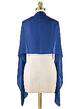 Alt View 1 Thumbnail - Classic Blue Lux Chiffon Stole