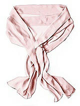 Rear View Thumbnail - Ballet Pink Lux Chiffon Stole