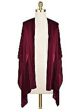 Front View Thumbnail - Cabernet Lux Chiffon Stole