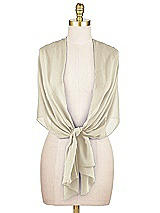 Alt View 2 Thumbnail - Champagne Lux Chiffon Stole