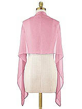 Alt View 1 Thumbnail - Peony Pink Lux Chiffon Stole