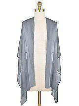 Front View Thumbnail - Platinum Lux Chiffon Stole