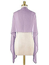 Alt View 1 Thumbnail - Pale Purple Lux Chiffon Stole