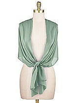 Alt View 2 Thumbnail - Seagrass Lux Chiffon Stole