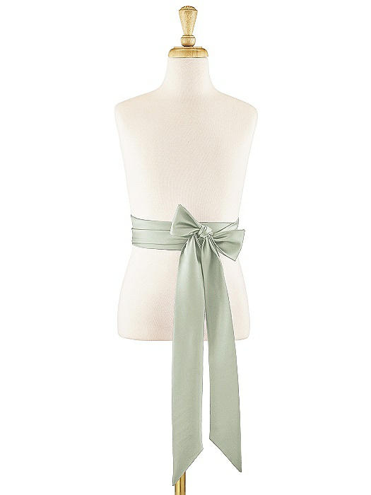 Matte Satin Flower Girl Sash