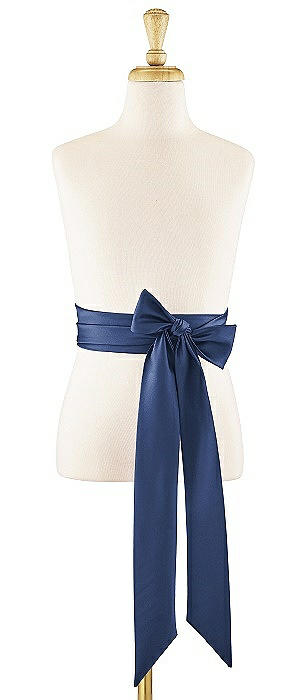 Matte Satin Flower Girl Sash