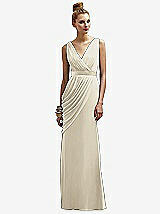 Front View Thumbnail - Champagne Lela Rose Bridesmaids Style LR174