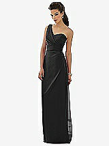 Front View Thumbnail - Black After Six Bridesmaid Dress 6646