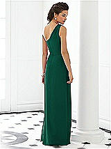 Rear View Thumbnail - Hunter Green After Six Bridesmaid Dress 6646