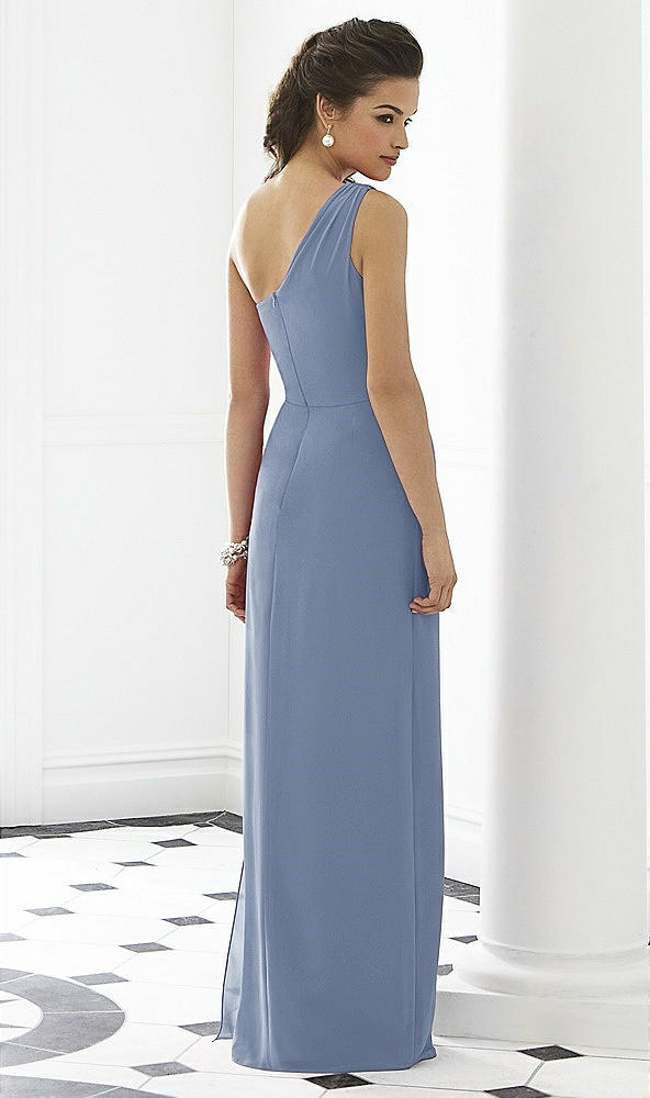 Back View - Larkspur Blue After Six Bridesmaid Dress 6646