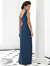 Rear View Thumbnail - Sofia Blue After Six Bridesmaid Dress 6646