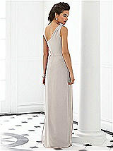 Rear View Thumbnail - Taupe After Six Bridesmaid Dress 6646