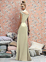 Rear View Thumbnail - Corn Silk Lela Rose Bridesmaids Style LR177