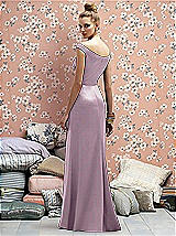 Rear View Thumbnail - Suede Rose Lela Rose Bridesmaids Style LR177