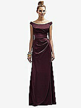 Front View Thumbnail - Bordeaux Lela Rose Bridesmaids Style LR177