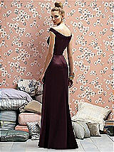 Rear View Thumbnail - Bordeaux Lela Rose Bridesmaids Style LR177