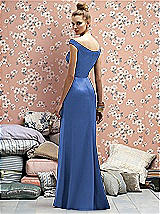 Rear View Thumbnail - Cornflower Lela Rose Bridesmaids Style LR177