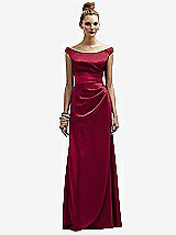 Front View Thumbnail - Claret Lela Rose Bridesmaids Style LR177